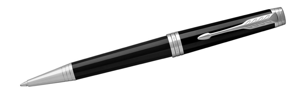 Długopis Parker Premier Black Lacquer CT