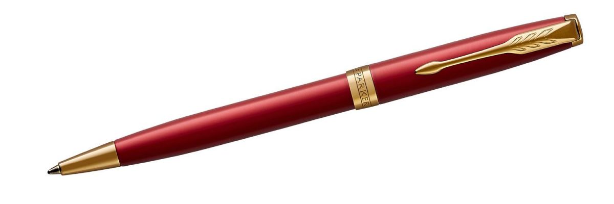 Długopis Parker Sonnet Red Lacquer GT